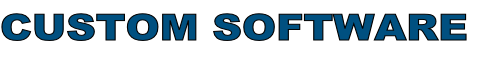 CUSTOM SOFTWARE
